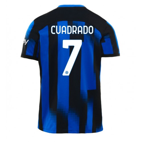 Dres Inter Milan Juan Cuadrado #7 Domaci 2023-24 Kratak Rukav